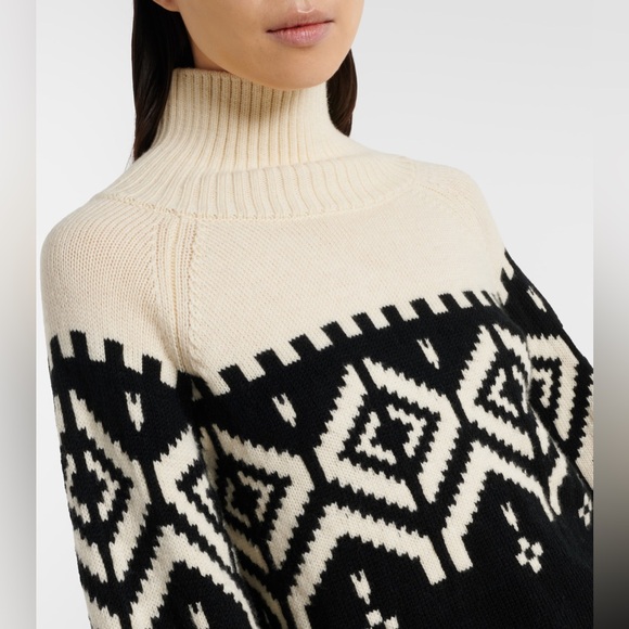 ALTUZARRA Hamilton Fair Isle wool turtleneck sweater $995 NEW without tag - Picture 3 of 15